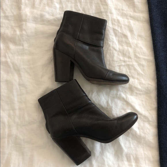 Rag & bone newbury boots in dark brown - Picture 2 of 5